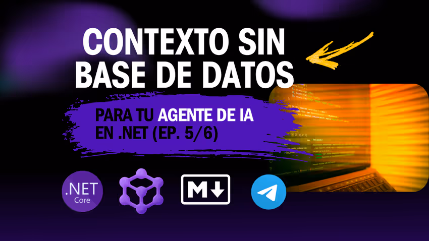 Contexto sin base de datos: entrena tu agente con un Markdown